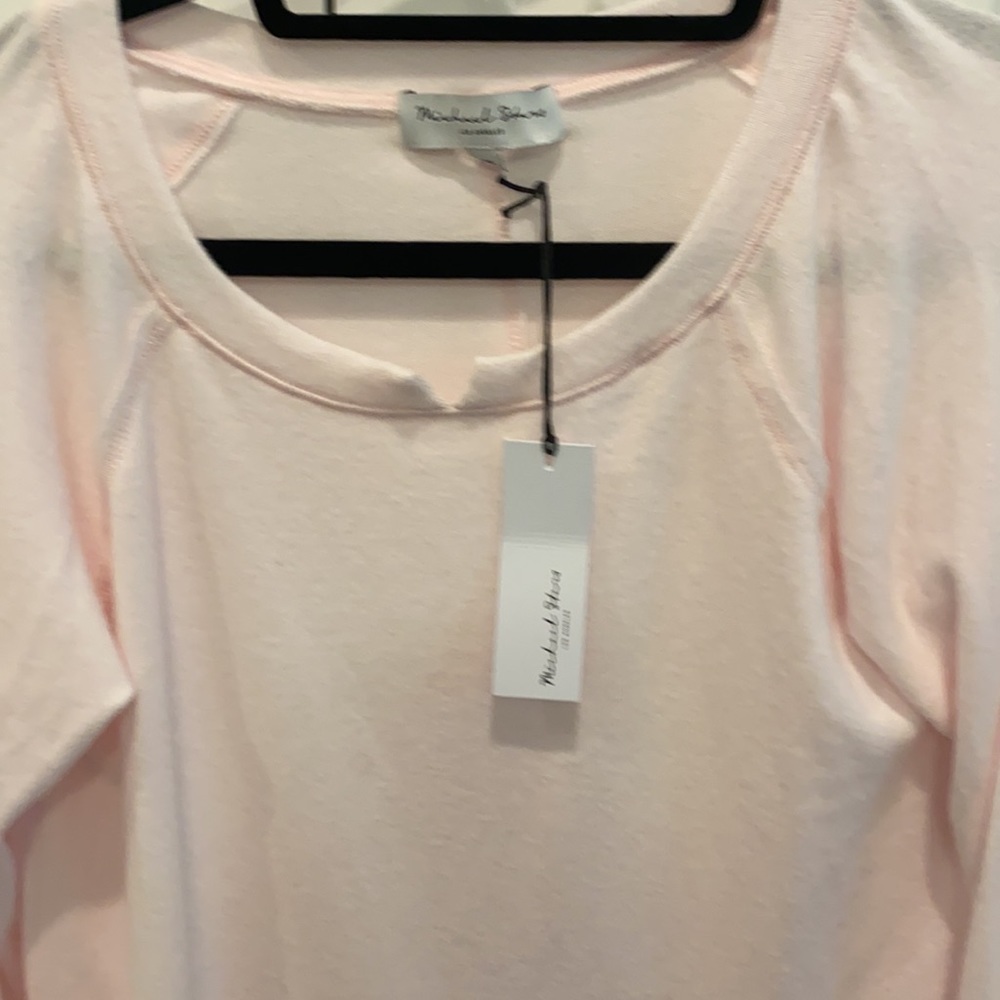 Michael stars super soft light pink sweater - Picture 5 of 9